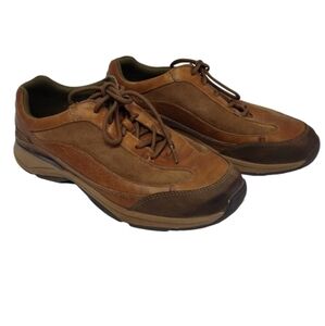 Rockport XCS Men's Brown Leather Shoes Size 10.5